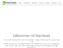 Tablet Screenshot of macneale.com